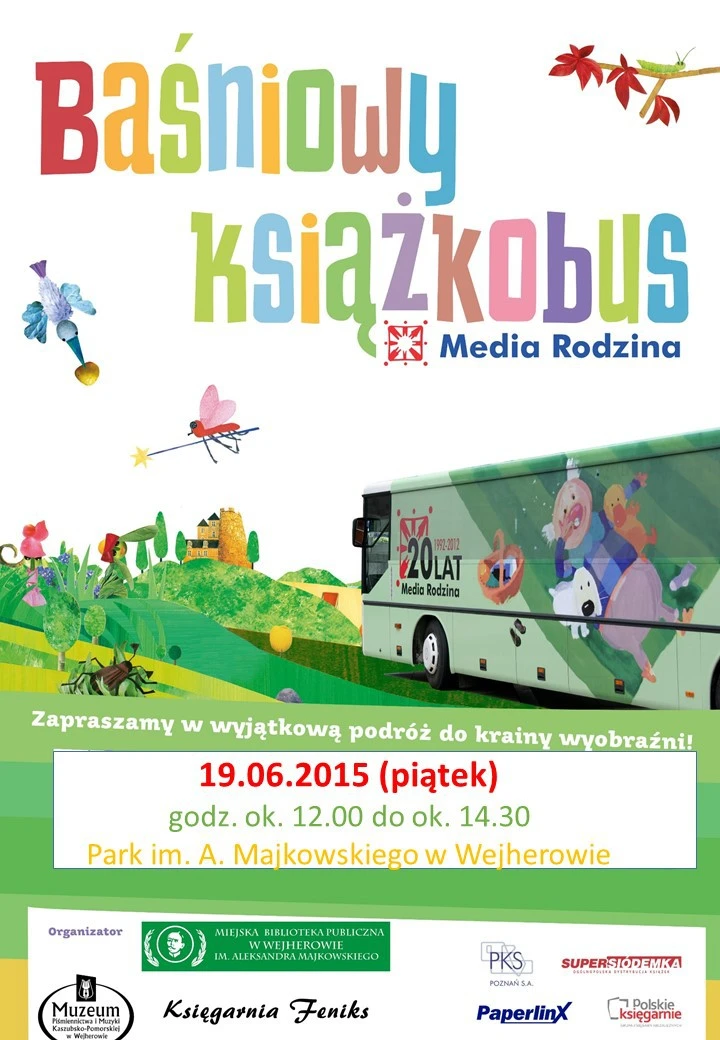 Magiczny Książkobus w Wejherowie