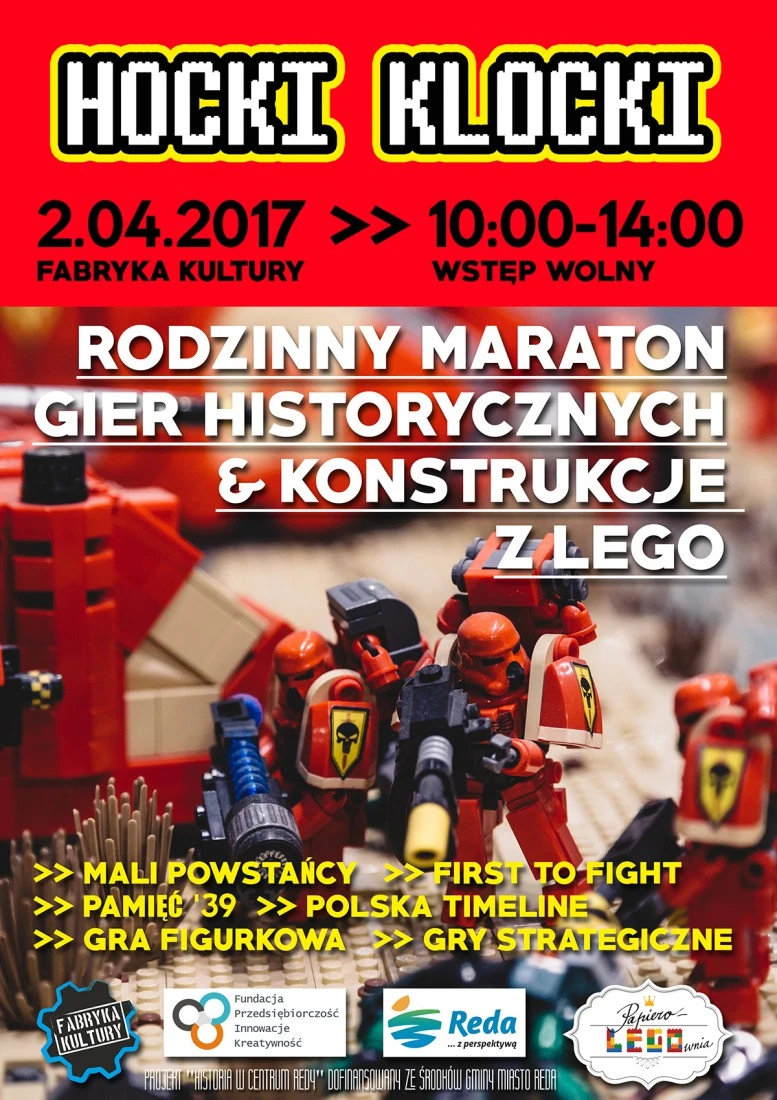 Opowiedzą historię dzięki planszówkom i Lego