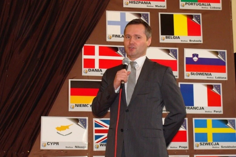 Jarosław Wałęsa zachęcał młodzież do nauki języków