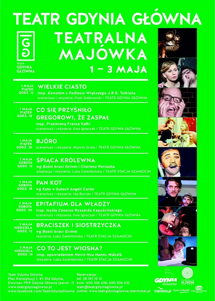 Teatralna Majówka z Teatrem Gdynia Główna