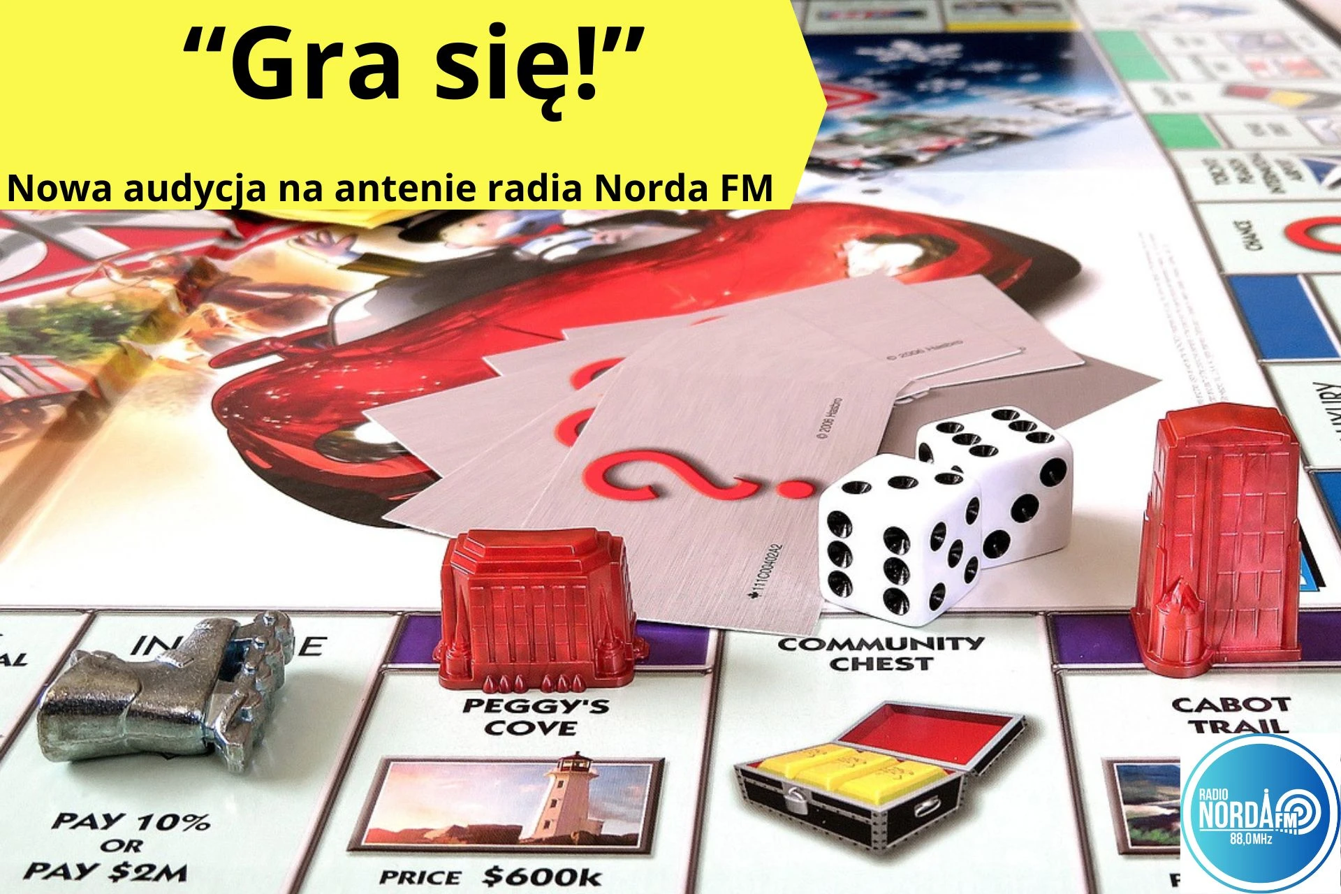 Nowa audycja w Norda FM. źródło: pixabay/canva