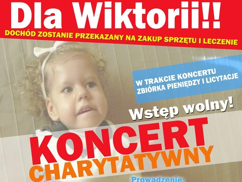 Koncert charytatywny dla Wiktorii