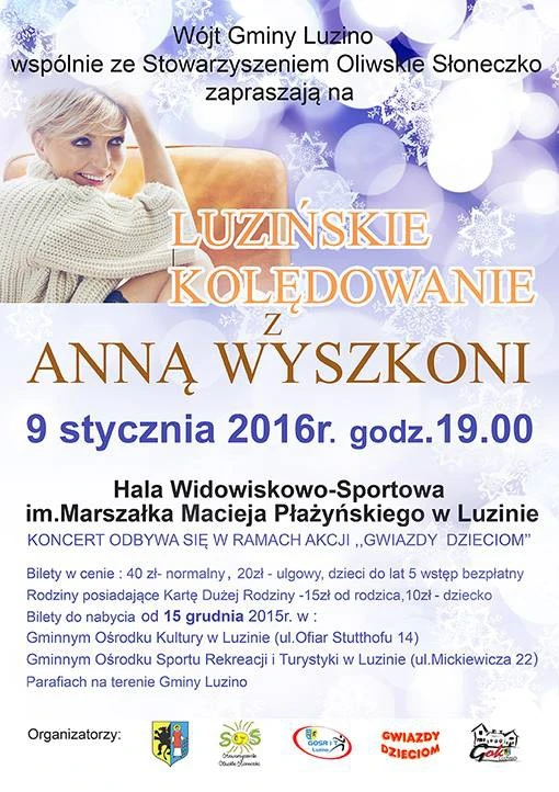 Luzińskie kolędowanie z Anną Wyszkoni