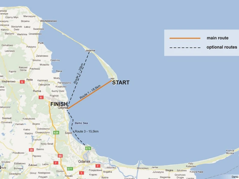 BCT Gdynia Marathon, czyli 10 mil morskich wpław 
