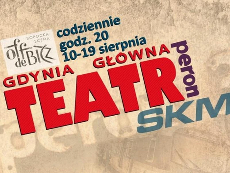 Teatralny przystanek Gdynia Główna