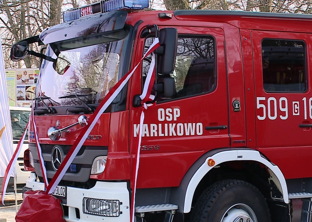 Nowe wozy strażackie w gminie Krokowa