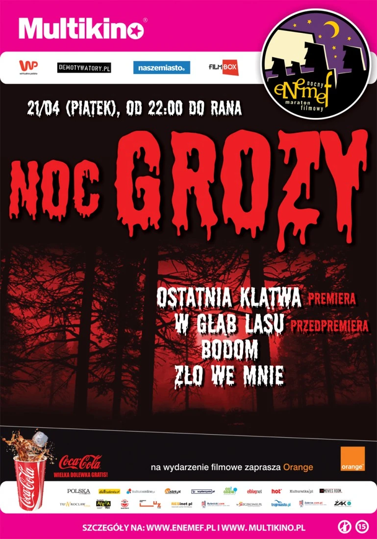 Noc Grozy w Multikinie