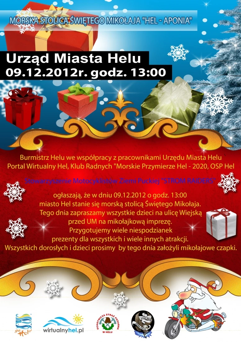 Helskie Mikołajki czas zacząć!