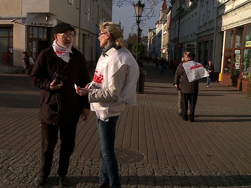 Pracownicy Graala protestują