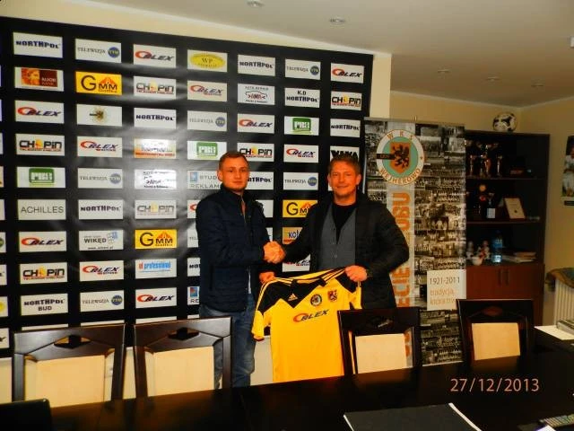 Jacek Kusiak zawodnikiem Gryfa Orlex Wejherowo