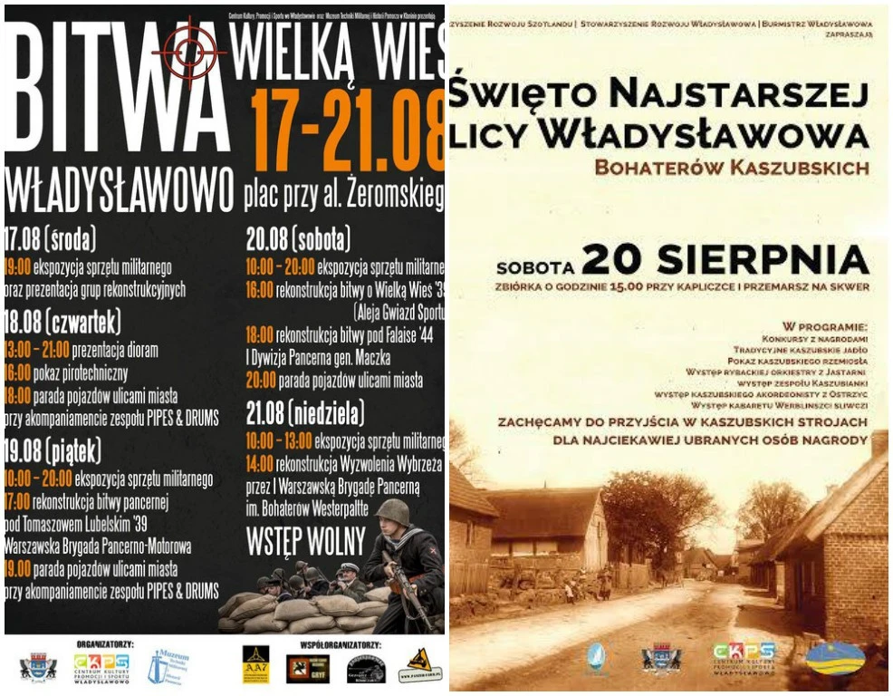 Weekend we Władysławowie: Rekonstrukcje  i święto ulicy