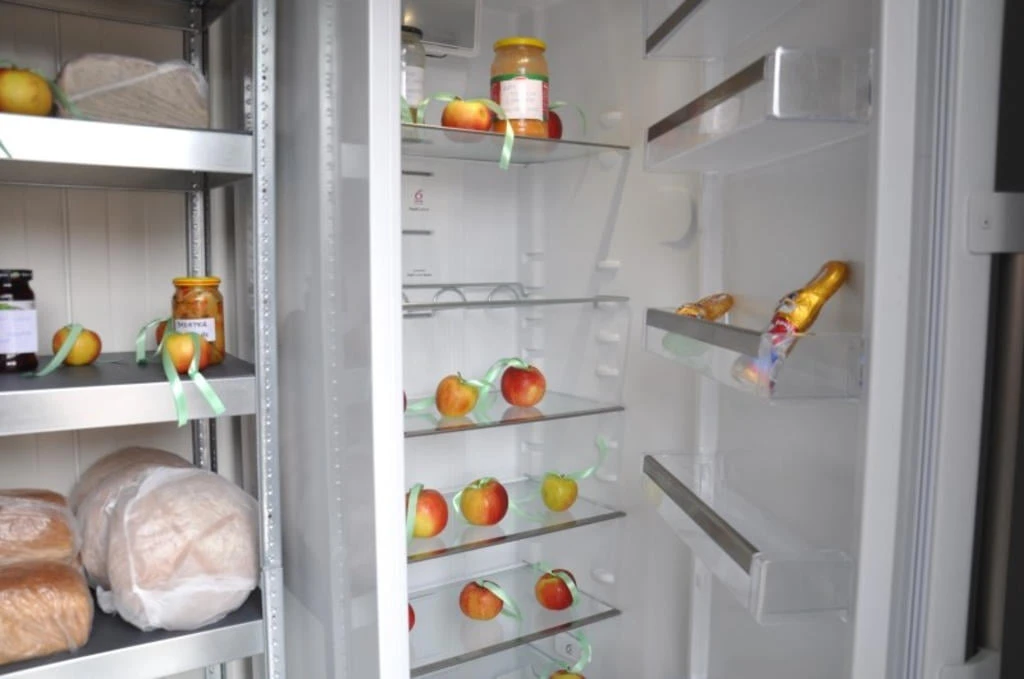 Przykładowa lodówka / Fot. Foodsharing Polska