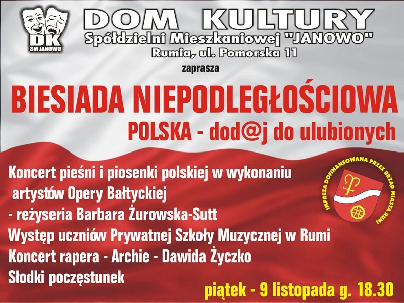 Biesiada Niepodległościowa w Rumi