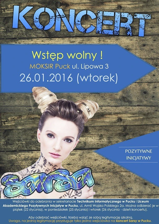 Pozytywny koncert Sarsy