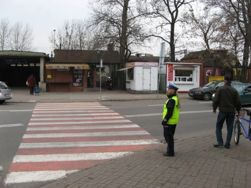 Bezpiecznie na przejściu dla pieszych