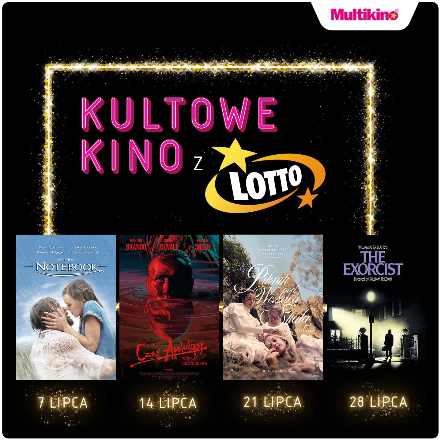 Aż dziewięć kultowych produkcji w lipcu w Multikinie