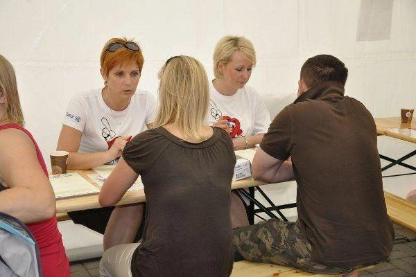 Gdynia: Dawcy szpiku na Skwerze