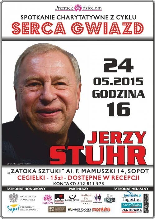 Serca Gwiazd - Jerzy Stuhr pomaga chłopcu z zanikiem mięśni
