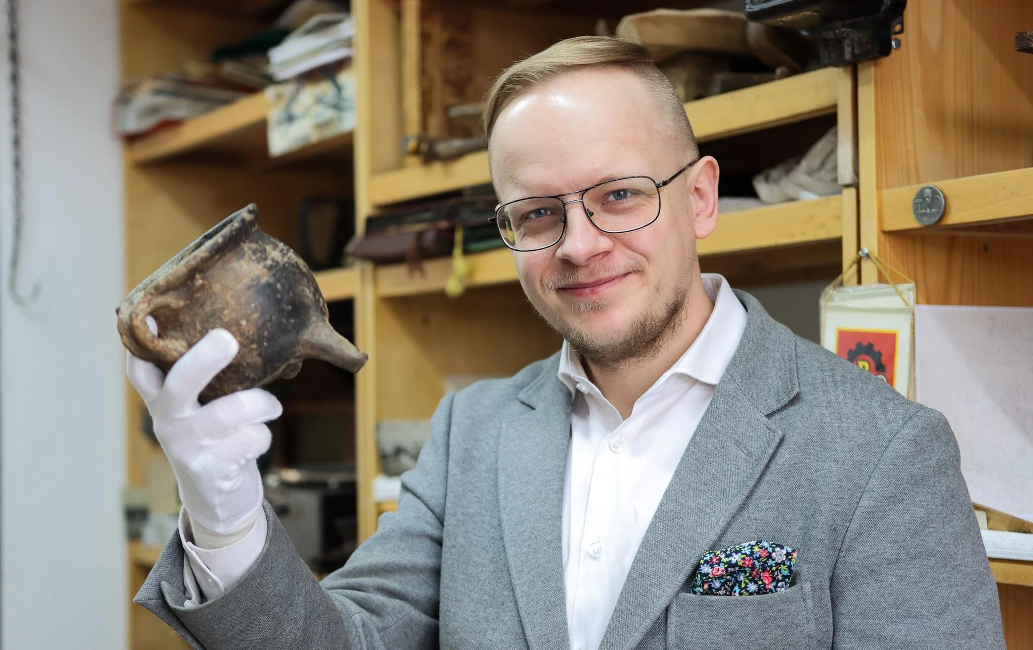 Dariusz Rybacki – dyrektor Miejskiej Biblioteki i społeczny pełnomocnik burmistrza Rumi ds. historii miasta/ UM Rumia