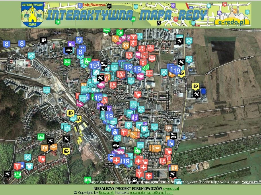 Forumowicze stworzyli Interaktywną Mapę Redy