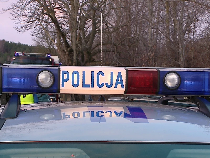 Policyjne „powitanie” na peronie