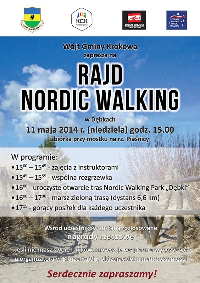 Weź udział w Nordic Walking Park "Dębki"