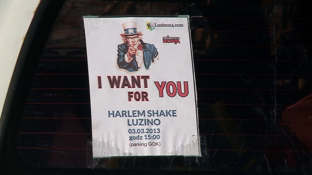 Harlem Shake również w Luzinie