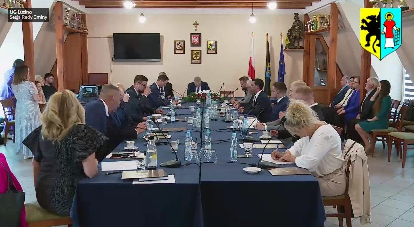 Sesja Rady Gminy Luzino na żywo