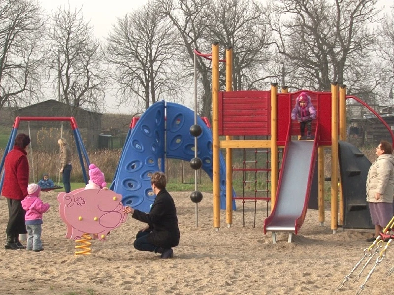 Warszkowo ma nowy plac zabaw