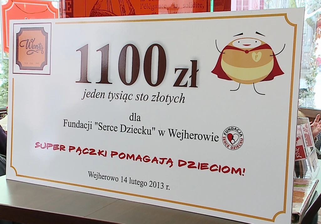 Super Pączki zebrało ponad tysiąc złotych
