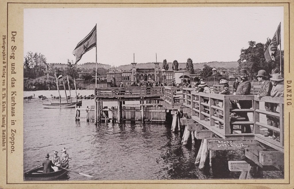 Molo w Sopocie i Skwer Kuracyjny - 1894