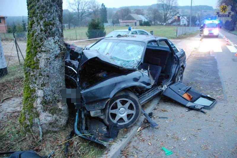 Śmiertelny wypadek na trasie Tłuczewo-Wejherowo