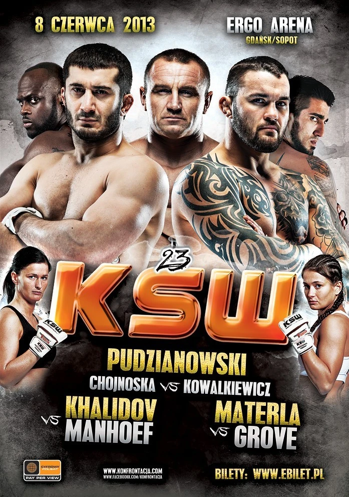 Zobacz Galę KSW w strefie kibica w Gdańsku