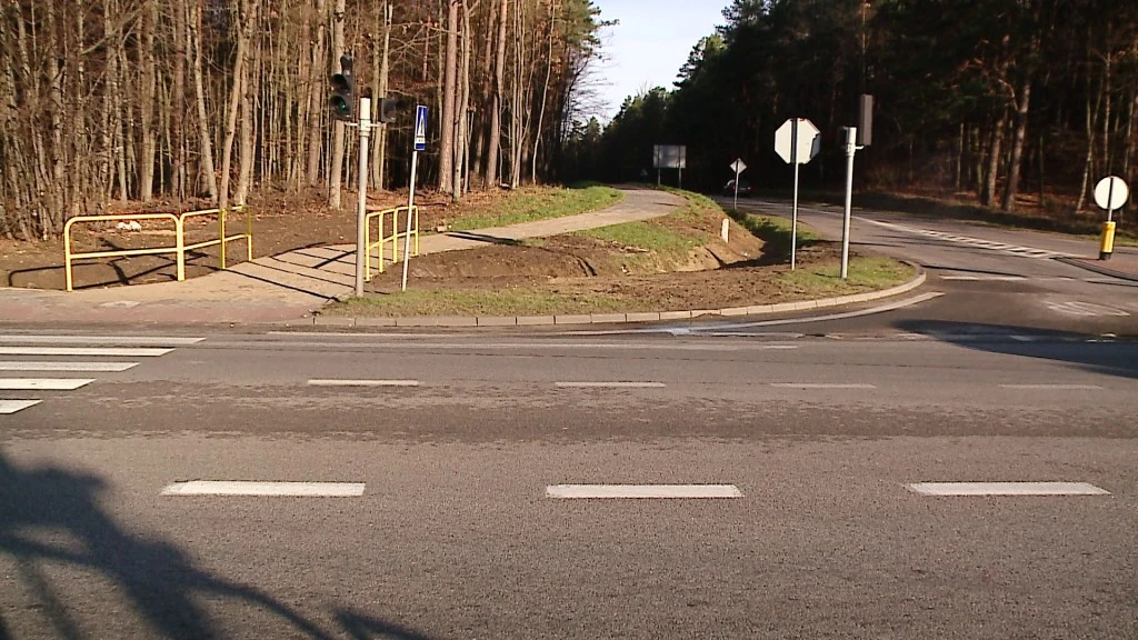 Chodnik połączył Kębłowo i Luzino