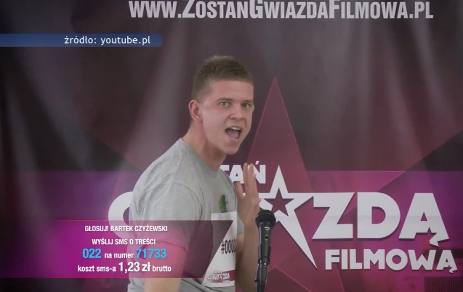 Bartek z Wejherowa liczy na nasze głosy! 