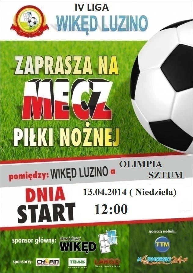 Najbliższy weekend GOSRiT Luzino