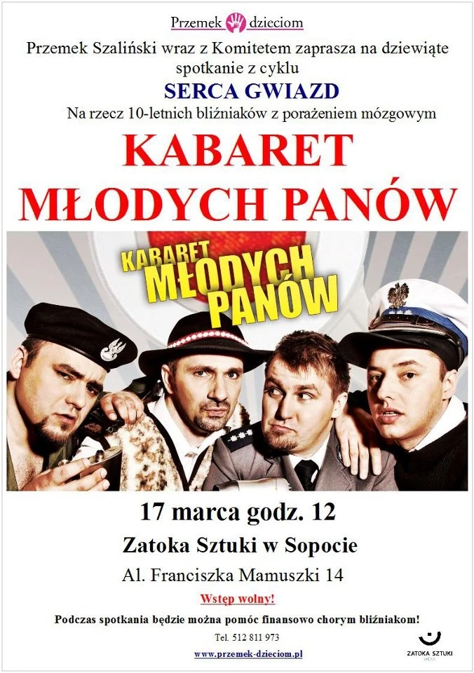Kabaret Młodych Panów charytatywne