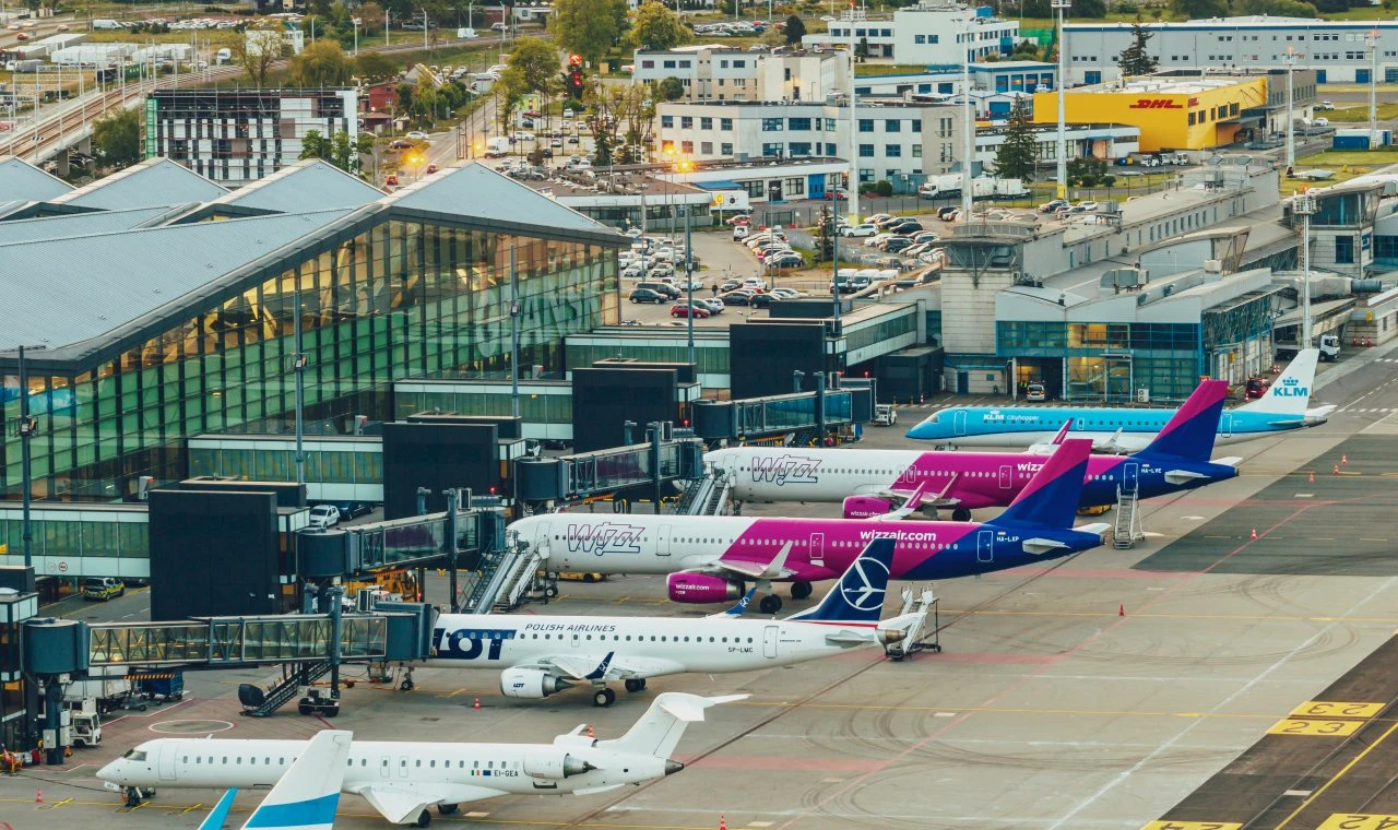 fot. Port Lotniczy Gdańsk im. Lecha Wałęsy 