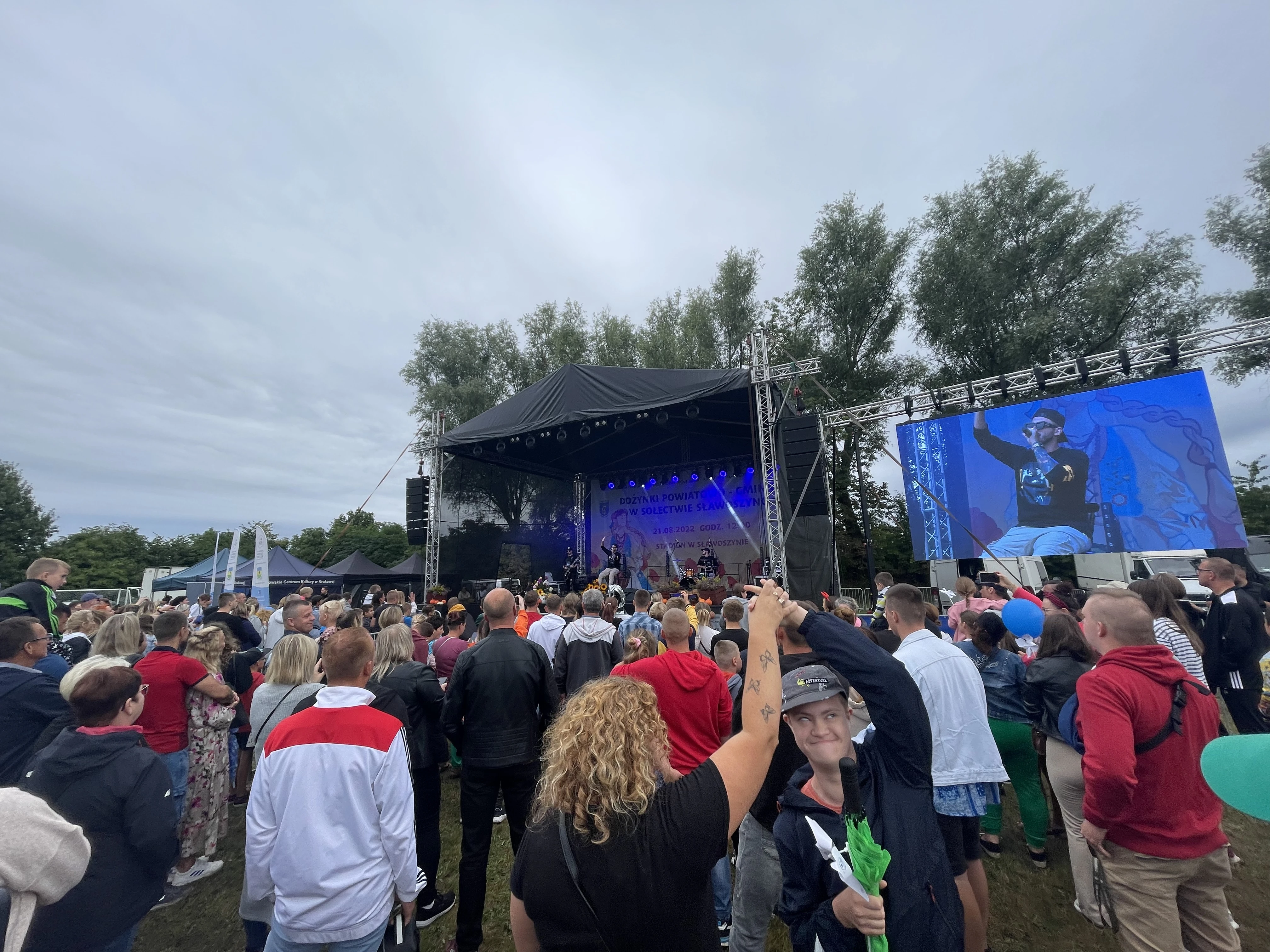 Dożynki powiatowo - gminne w Sławoszynie 