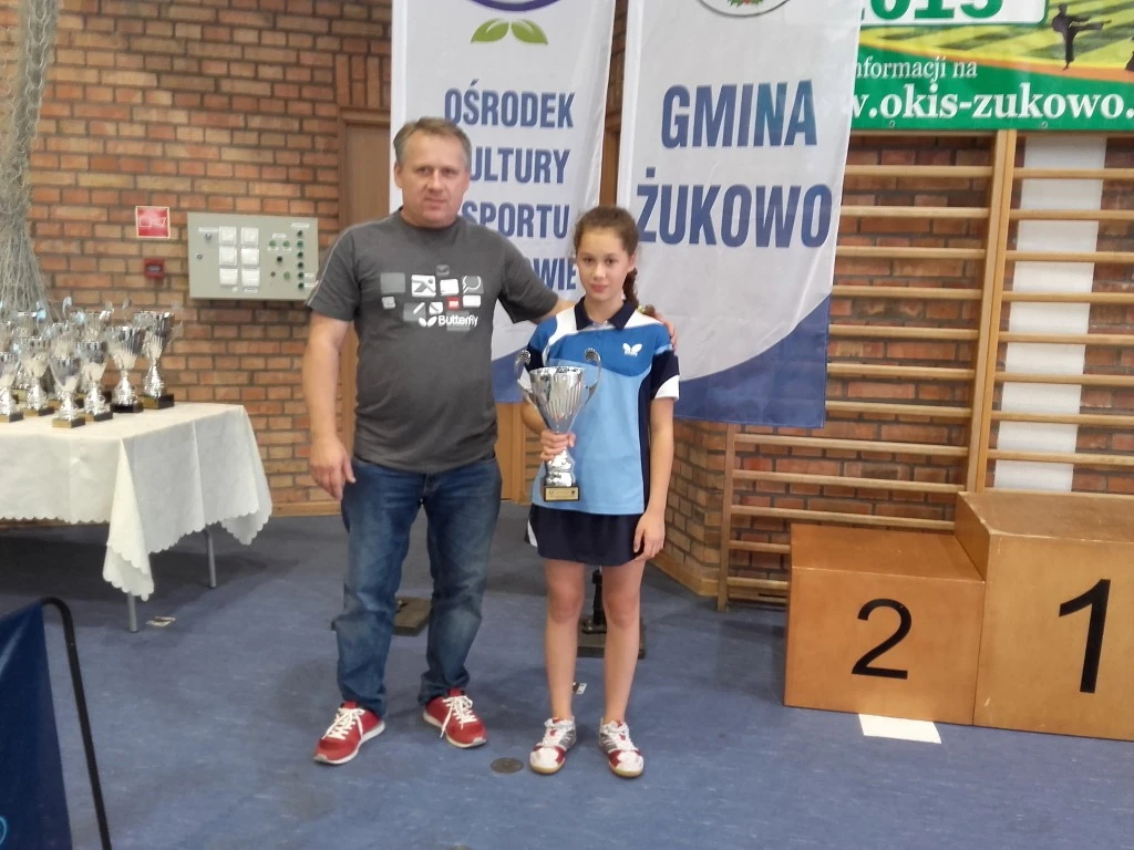 Drugie miejsce tenisistki KTS-K GOSRiT Luzino