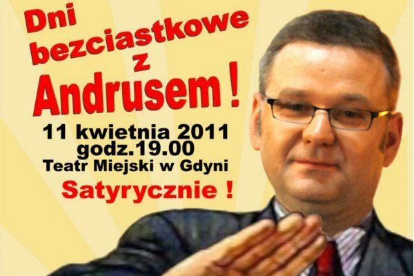 Dni bezciastkowe z Andrusem w Gdyni