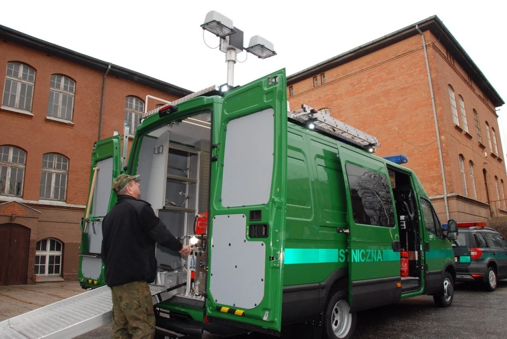 Ambulans pirotechniczny dla Straży Granicznej