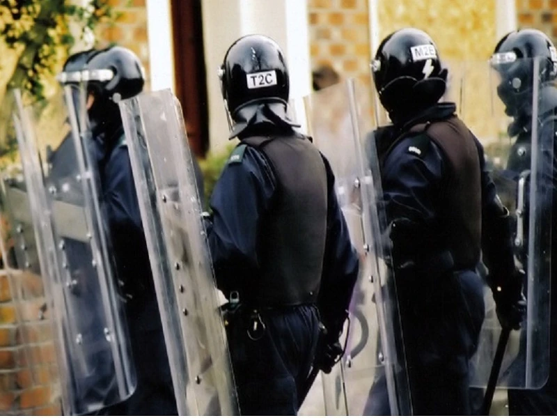 Policja interweniowała na meczu Arka-Śląsk
