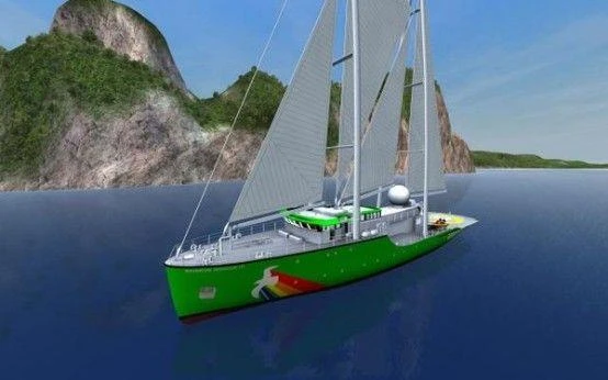 Gdynia: wodowanie kadłuba nowego statku Greenpeace