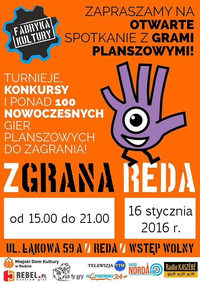 Styczniowa Zgrana Reda - turniej w grę Termity