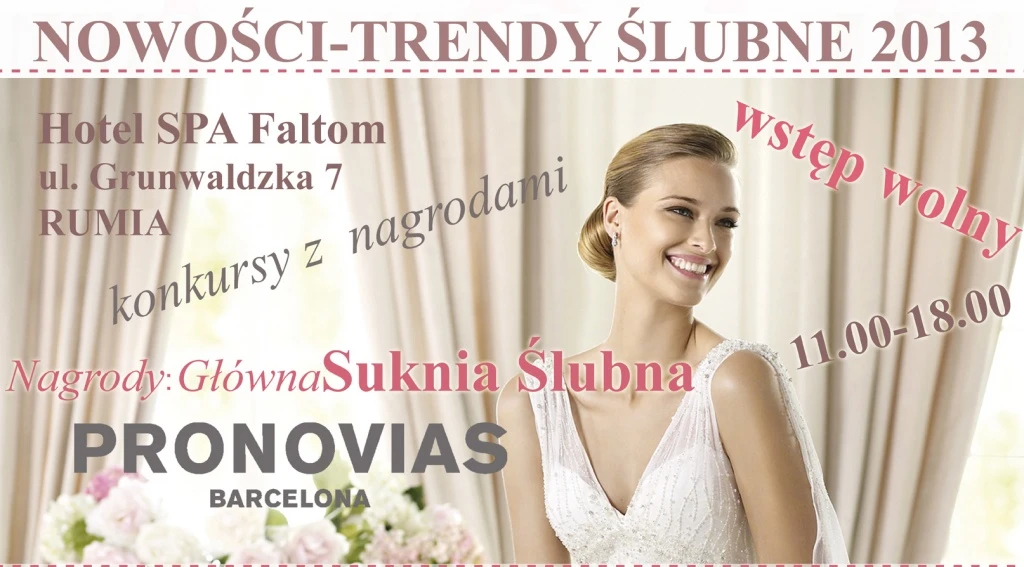 VI Pomorska Gala Ślubna w hotelu Faltom 