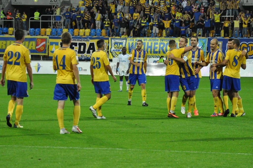 Arka wygrywa sparing z Pogonią Szczecin