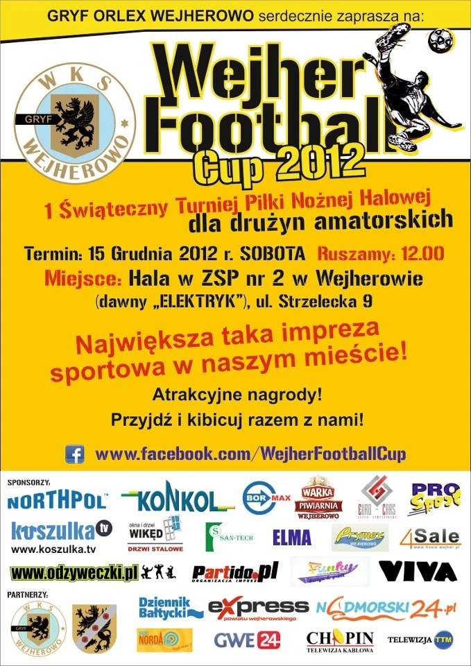 Wejher Football CUP przed nami!