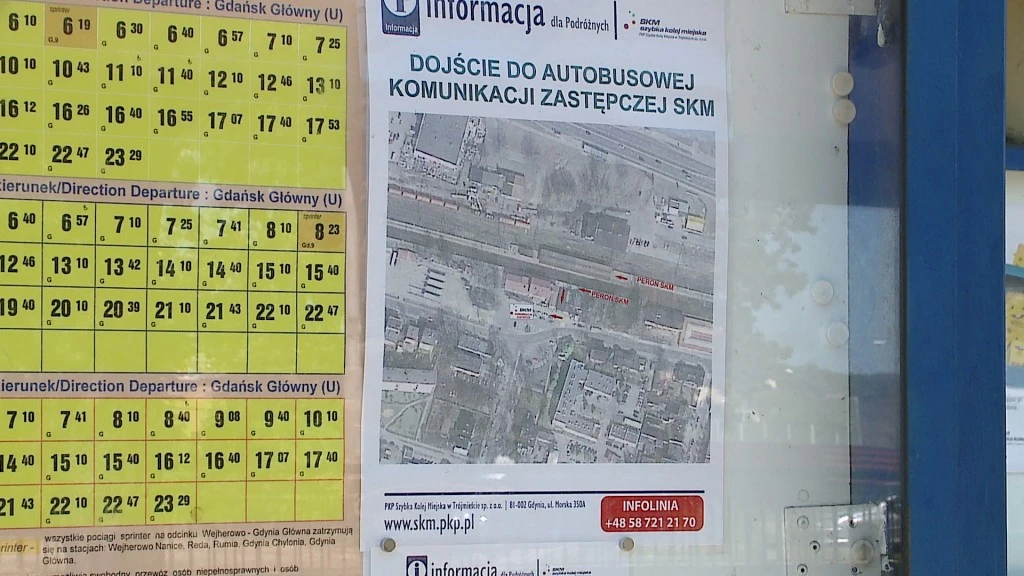 Komunikacją zastępczą z Redy do Wejherowa