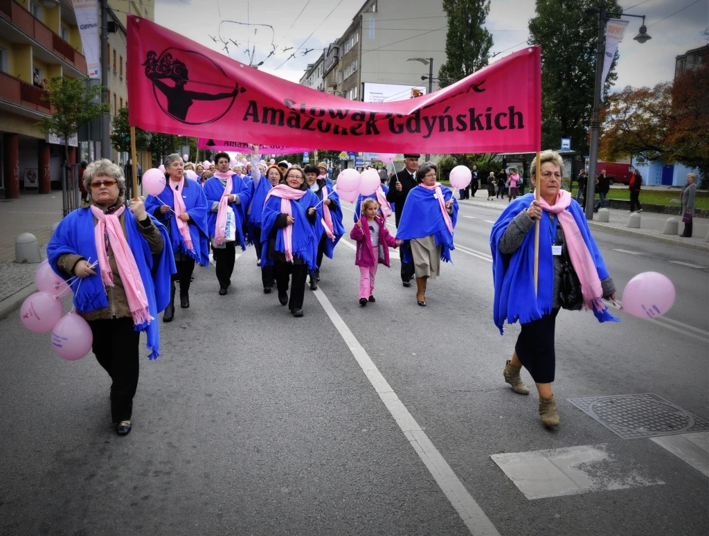 XV Marsz Różowej Wstążki w Gdyni